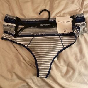 BNWT Calvin Klein 3 piece thong set